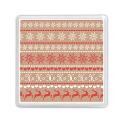 Christmas-pattern-background Memory Card Reader (square) by nateshop