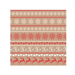Christmas-pattern-background Square Satin Scarf (30  X 30 ) by nateshop