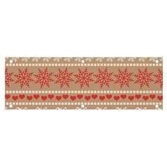 Christmas-pattern-background Banner And Sign 6  X 2  by nateshop