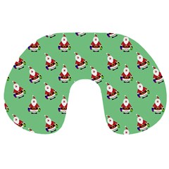 Christmas-santaclaus Travel Neck Pillow by nateshop