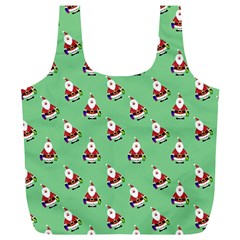 Christmas-santaclaus Full Print Recycle Bag (xl) by nateshop