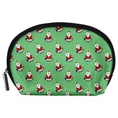Christmas-santaclaus Accessory Pouch (large) by nateshop