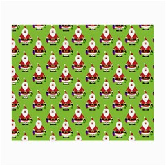 Christmas-santaclaus Small Glasses Cloth by nateshop