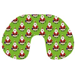 Christmas-santaclaus Travel Neck Pillow by nateshop