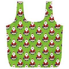 Christmas-santaclaus Full Print Recycle Bag (xxl) by nateshop