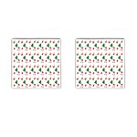 Christmas-santaclaus Cufflinks (Square) Front(Pair)