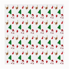 Christmas-santaclaus Medium Glasses Cloth (2 Sides) by nateshop