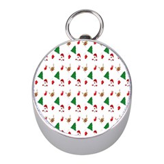Christmas-santaclaus Mini Silver Compasses