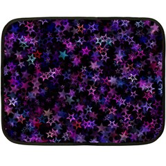 Christmasstars-001 Fleece Blanket (mini) by nateshop