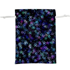 Christmasstars-002  Lightweight Drawstring Pouch (XL)