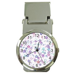 Christmasstars-003 Money Clip Watches