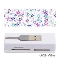 Christmasstars-003 Memory Card Reader (stick) by nateshop