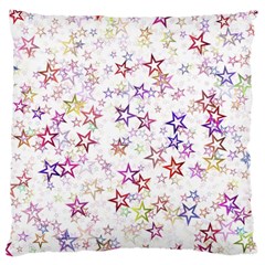 Christmasstars-004 Large Cushion Case (one Side) by nateshop