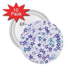 Christmasstars-005 2 25  Buttons (10 Pack) 