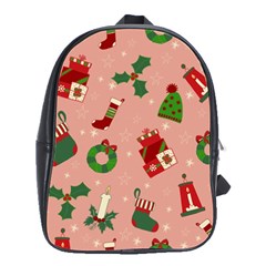 Gifts-christmas-stockings School Bag (large) by nateshop