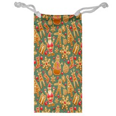 Pattern-santa Jewelry Bag by nateshop