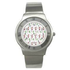 Santa-claus Stainless Steel Watch by nateshop