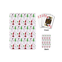 Santa-claus Playing Cards Single Design (mini) by nateshop