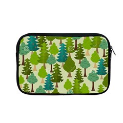 Seamless-forest-pattern-cartoon-tree Apple Macbook Pro 13  Zipper Case by nateshop