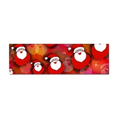 Seamless-santa Claus Sticker (bumper) by nateshop