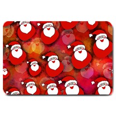 Seamless-santa Claus Large Doormat by nateshop