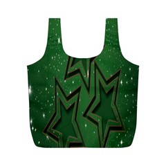 Starchristmas Full Print Recycle Bag (m) by nateshop