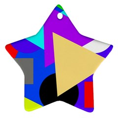 Shape Colorful Creativity Abstract Pattern Ornament (star)