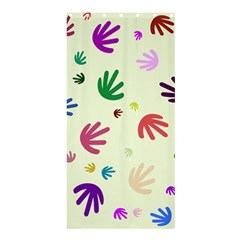 Doodle Squiggles Colorful Pattern Shower Curtain 36  X 72  (stall) 