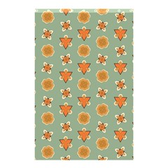 Wallpaper Background Floral Pattern Shower Curtain 48  X 72  (small) 