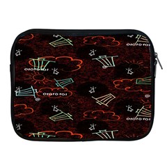 Geometric Pattern Recycle Bin Apple Ipad 2/3/4 Zipper Cases