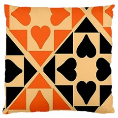 Aesthetic Hearts Standard Flano Cushion Case (two Sides) by ConteMonfrey