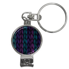 Background Nail Clippers Key Chain