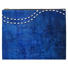 Background-jeans  Cosmetic Bag (xxxl) by nateshop
