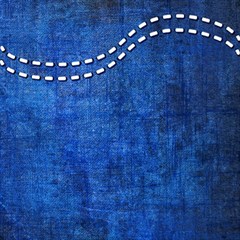 Background-jeans  Play Mat (rectangle) by nateshop