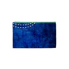 Background-jeans  Cosmetic Bag (xs) by nateshop