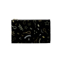 Background Graphic Beautiful Cosmetic Bag (small)