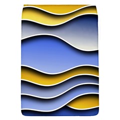 Background Abstract Wave Colorful Removable Flap Cover (s)