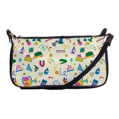 Pattern School Bag Pencil Triangle Shoulder Clutch Bag