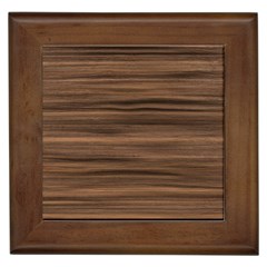 Texture-wooddack Framed Tile by nateshop