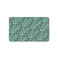 Illustration Pattern Seamless Magnet (name Card)