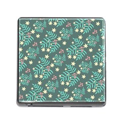 Illustration Pattern Seamless Memory Card Reader (square 5 Slot)