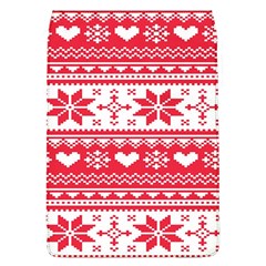 Nordic-seamless-knitted-christmas-pattern-vector Removable Flap Cover (l) by nateshop