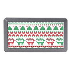 Scandinavian-nordic-christmas-seamless-pattern-vector Memory Card Reader (Mini)