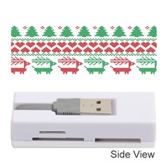 Scandinavian-nordic-christmas-seamless-pattern-vector Memory Card Reader (stick) by nateshop