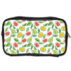 Fruit Fruits Food Illustration Background Pattern Toiletries Bag (two Sides)