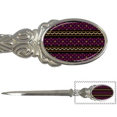 Background Flower Abstract Pattern Letter Opener