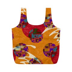 Abstract Backgroundgraphic Wallpaper Full Print Recycle Bag (m)