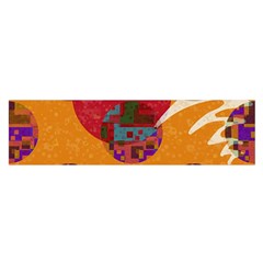 Abstract Backgroundgraphic Wallpaper Oblong Satin Scarf (16  X 60 )