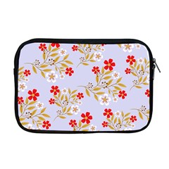 Nature Illustration Pattern Flower Floral Apple Macbook Pro 17  Zipper Case