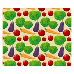 Food Illustration Pattern Texture Double Sided Flano Blanket (small)  by Ravend